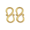 Ion Plating(IP) 304 Stainless Steel S-Hook Clasps STAS-U007-20B-G-1