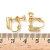 Brass Screw On Clip-on Earring Converters Findings KK-A281-29G-3