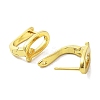 Brass Letter Stud Earrings for Women EJEW-A038-01Q-G-2