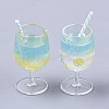 Acrylic Goblet Pendants CRES-S359-22F-3