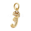 Brass Micro Pave Cubic Zirconia Pendants KK-M273-01G-J-1