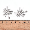 304 Stainless Steel Pendants STAS-T064-62P-3