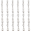 12Pcs 3 Styles Stainless Steel Lobster Claw Clasps STAS-PH0006-85B-1