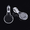 Transparent Acrylic Pendants X-TACR-Q265-02-1