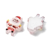 Colorful Christmas Series Resin Cabochons CRES-Q006-02J-2