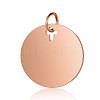 Ion Plating(IP) 304 Stainless Steel Pendants STAS-I311-21RG-1