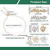 12Pcs Brass Box Chain Bracelet KK-NB0002-62-2