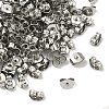 Tarnish Resistant 201 Stainless Steel Ear Nuts STAS-S028-11-4