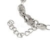 304 Stainless Steel Link Chain Bracelet Making STAS-K252-20E-P-3