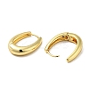 Brass Hinged Hoop Earrings for Women EJEW-A079-06G-2