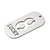 304 Stainless Steel Pendants STAS-D200-02I-P-2