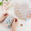 50Pcs Gold Stamping Moon & Star Organza Drawstring Gift Storage Bags OP-BBC0001-03C-01-3