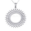 Non-Tarnish 201 Stainless Steel Pendant Necklaces LS-NJEW-S105-JN622-45-1-1