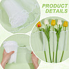 Polyester Flower Bouquet Wrapping Mesh Paper SRIB-WH0011-214C-5