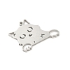 304 Stainless Steel Pendants STAS-F326-08B-P-2