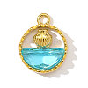 304 Stainless Steel with Cubic Zirconia Pendants STAS-OY002-98G-3