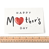 4Pcs Kraft Paper Greeting Cards AJEW-FS0001-30B-5