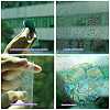 7PCS 3 Styles PVC Stickers Colorful Window Stickers Rainbow Prism Butterfly Flower Static Glass Window Stickers JX824A-4