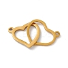304 Stainless Steel Enamel Connector Charms STAS-E179-12G-05-2