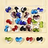24Pcs 6 Colors Handmade Lampwork Beads LAMP-FS0001-35-7