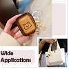 8Pcs Dog & Paw Print Alloy Enamel Pendant Decorations HJEW-YW00215-6