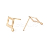 201 Stainless Steel Stud Earring Findings X-STAS-P308-10G-2