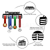 Fashion Iron Medal Hanger Holder Display Wall Rack ODIS-WH0021-010-4