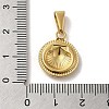 PVD Vacuum Plating 304 Stainless Steel Pendants STAS-B053-27G-3