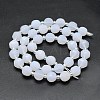 Natural Blud Chalcedony Beads Strands G-K306-A27-8mm-2