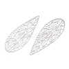 Rack Plating Brass Filigree Pendants LS-X-KKC-T001-68P-1