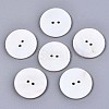 2-Hole Freshwater Shell Buttons X-SHEL-S276-136D-01-1