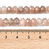 Natural Multi-Moonstone Beads Strands G-C259-A44-5x8mm-5