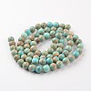 Natural Imperial Jasper Beads Strands X-G-I122-8mm-12-3