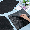 114Pcs Square Cotton Flower Bouquet Wrapping Paper Decoration AJEW-SP0004-30B-3