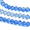 Transparent Painted Glass Beads Strands DGLA-A034-T3mm-A01-4