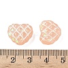 Translucent Resin Waffle Beads RESI-D312-01B-02-3