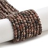 Argentina Natural Rhodonite Beads Strands G-G140-A01-01-1
