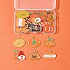 30Pcs 15 Styles Thanksgiving Day Golden Tone Alloy Enamel Pendants ENAM-FS0002-02-9