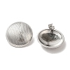 Non-Tarnish 304 Stainless Steel Stud Earrings EJEW-D100-04P-1