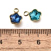 304 Stainless Steel Pendants STAS-Q346-02G-3