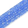 Electroplate Glass Beads Strands GLAA-B023-01A-08-1