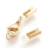 304 Stainless Steel Lobster Claw Clasps X-STAS-P207-07G-D-2