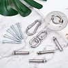 201 Stainless Steel Swing Hook STAS-WH0023-78-5