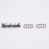 Zinc Alloy Bag Lock Catch Clasps DIY-TAC0015-02B-1