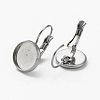 Tarnish Resistant 304 Stainless Steel Leverback Earring Findings LS-STAS-L253-005D-P-3