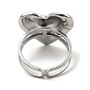 Non-Tarnish 304 Stainless Steel Open Cuff Rings RJEW-Z018-26P-3