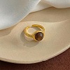 Alloy Rhinestone Cuff Toe Rings for Women WG1E17C-03-1