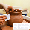 8Pcs 8 Styles Acrylic Clay Wedging Board DIY-FG0008-21-5