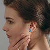 200Pcs 304 Stainless Steel Stud Earring Findings STAS-HS0001-19A-6