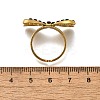 304 Stainless Steel Open Cuff Rings for Women RJEW-F178-01G-01-3